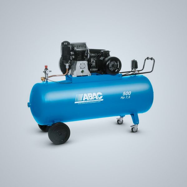 Compresor de pistón PRO Baja Velocidad 500 litros HP 7,7